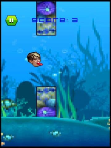Flying Bird - Miley Cyrus Edition - fun wrecking ball games screenshot 2