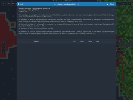 Dwarf Fortress Remote screenshot 5