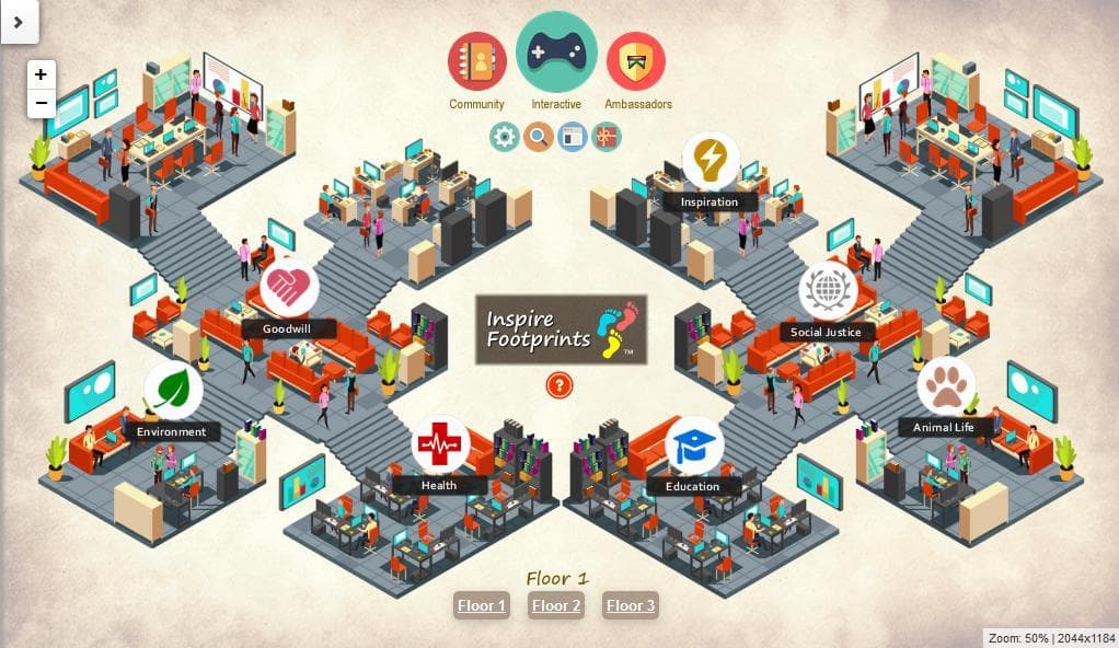 Inspire Footprints: Interactive (Pre-Order if I) screenshot 4