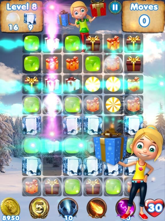 Christmas Crush - Castle Games screenshot 4