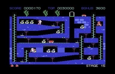 Bagman Strikes Back (C64) screenshot 6