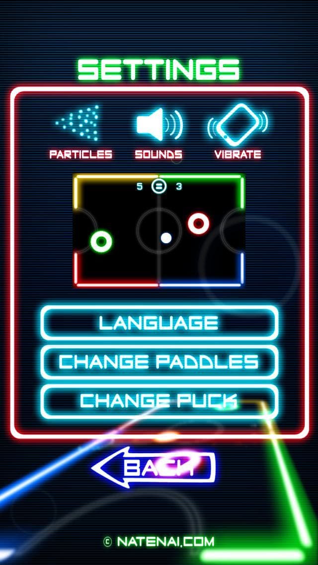 Glow Hockey screenshot 4