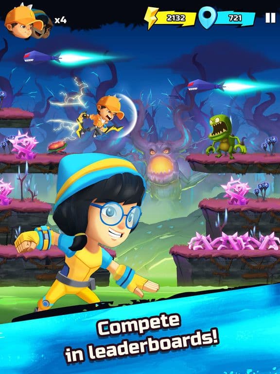BoBoiBoy Galaxy Run screenshot 5