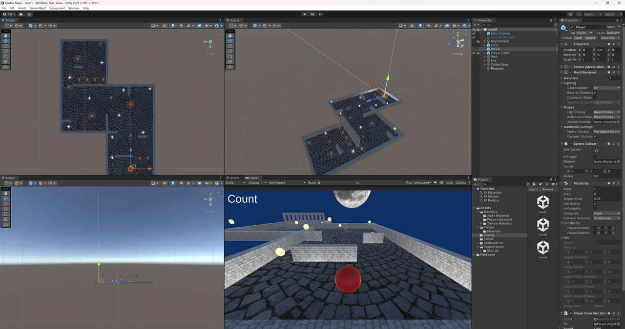 Marble Maze (idleSoldier) screenshot 3