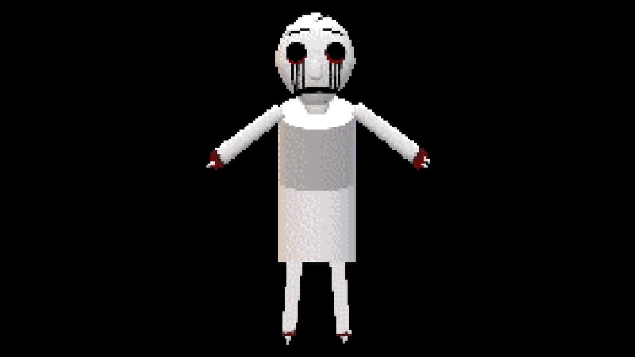 Baldi Sings monochrome