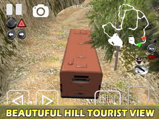 Hill Bus Tourist Game 3D