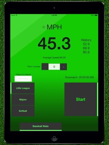 Baseball Pitch Speed - Radar Gun screenshot 5