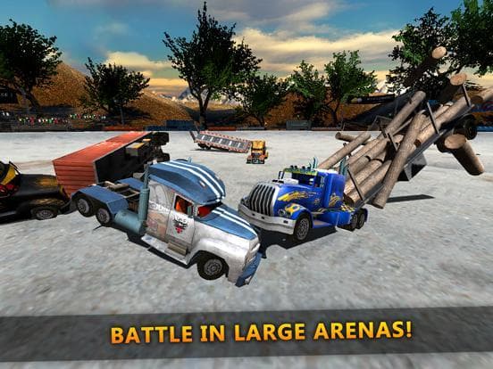 18 Wheeler Truck Crash Derby screenshot 3