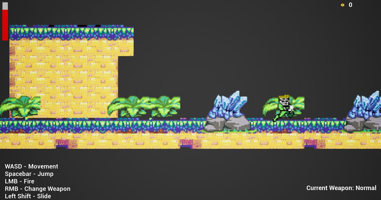 Pixel Robot Return