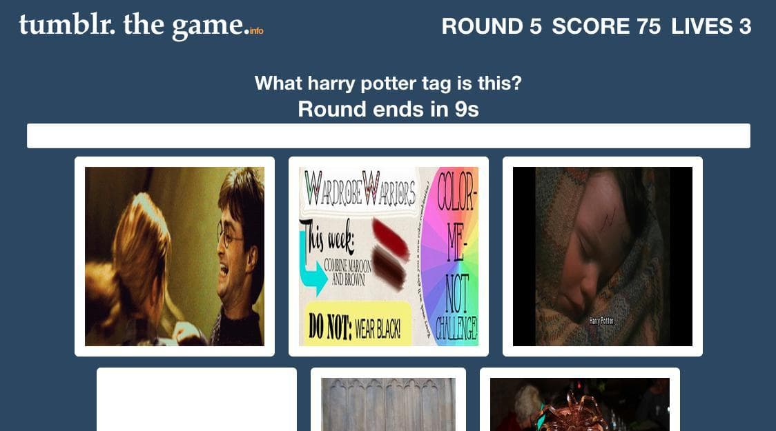 Tumblr the Game