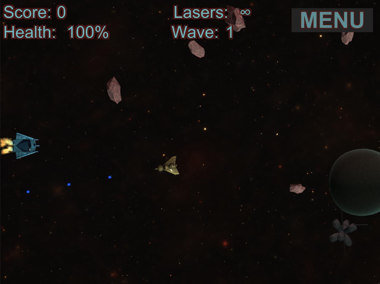 Space Invaders (itch) (Elias Piovani) screenshot 3