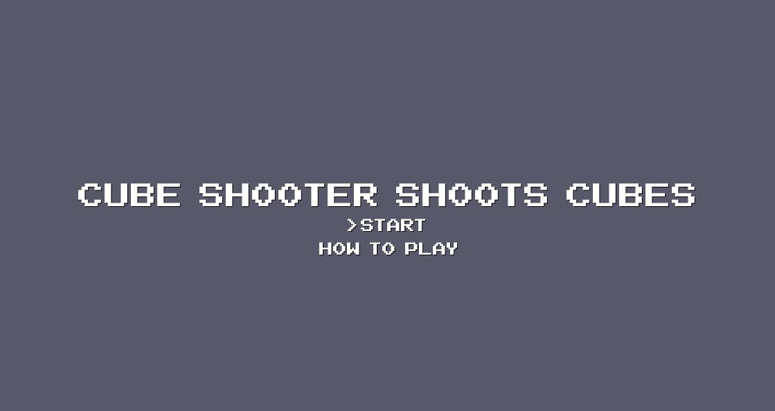 Cube Shooter Shoots Cubes screenshot 2