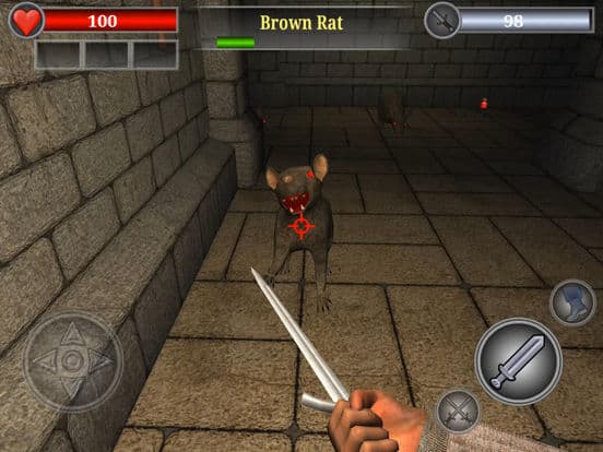 Old Gold 3D - action rpg dungeon quest game screenshot 3