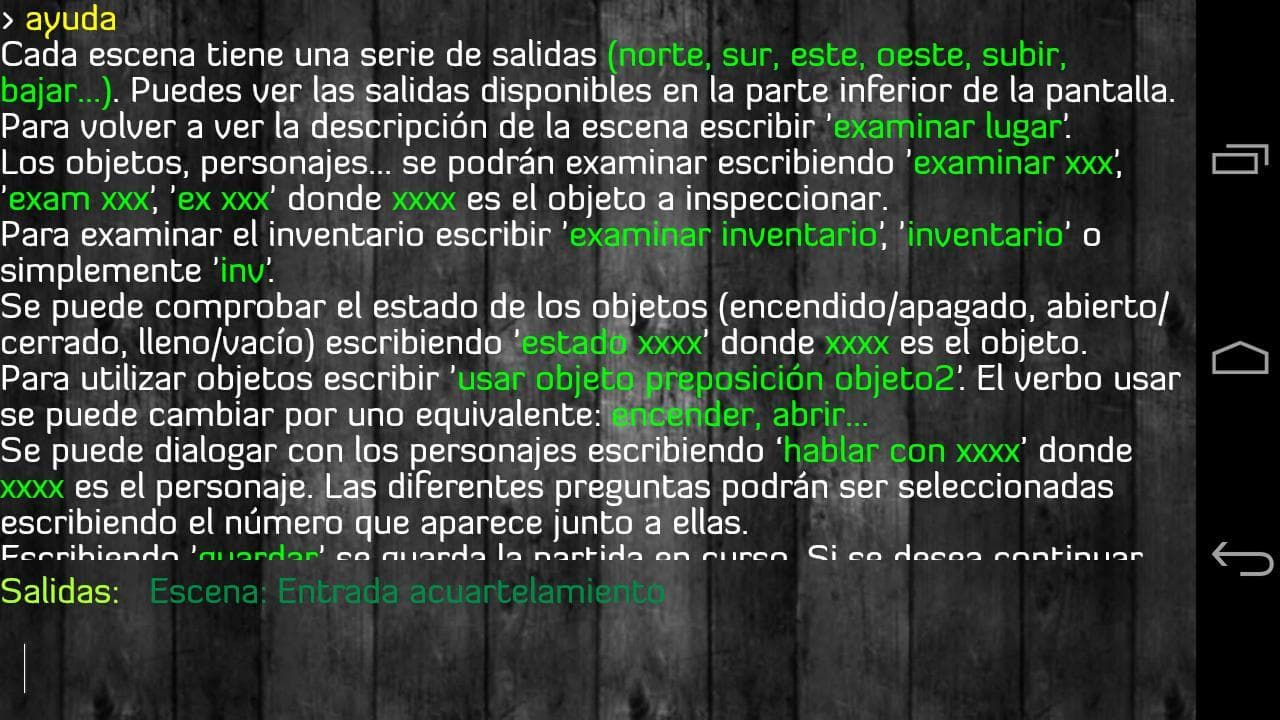 Tres cuartos de acero screenshot 2