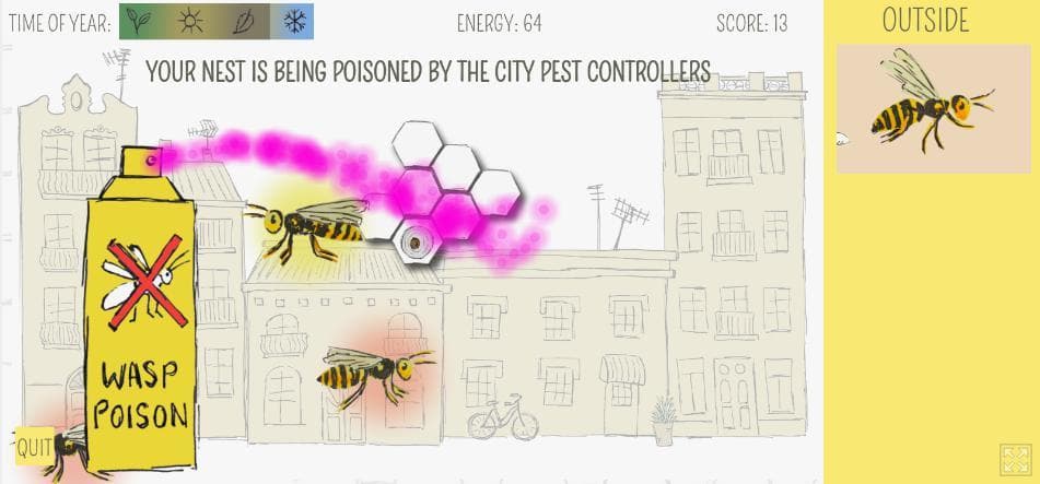 The #wasplove game screenshot 4