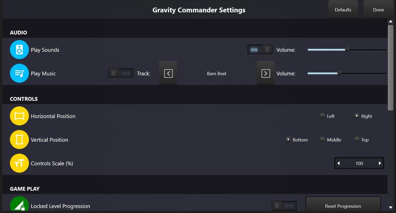 Gravity Commander screenshot 3