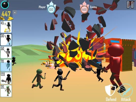 Stickman: Legacy of War 3D Pro screenshot 3