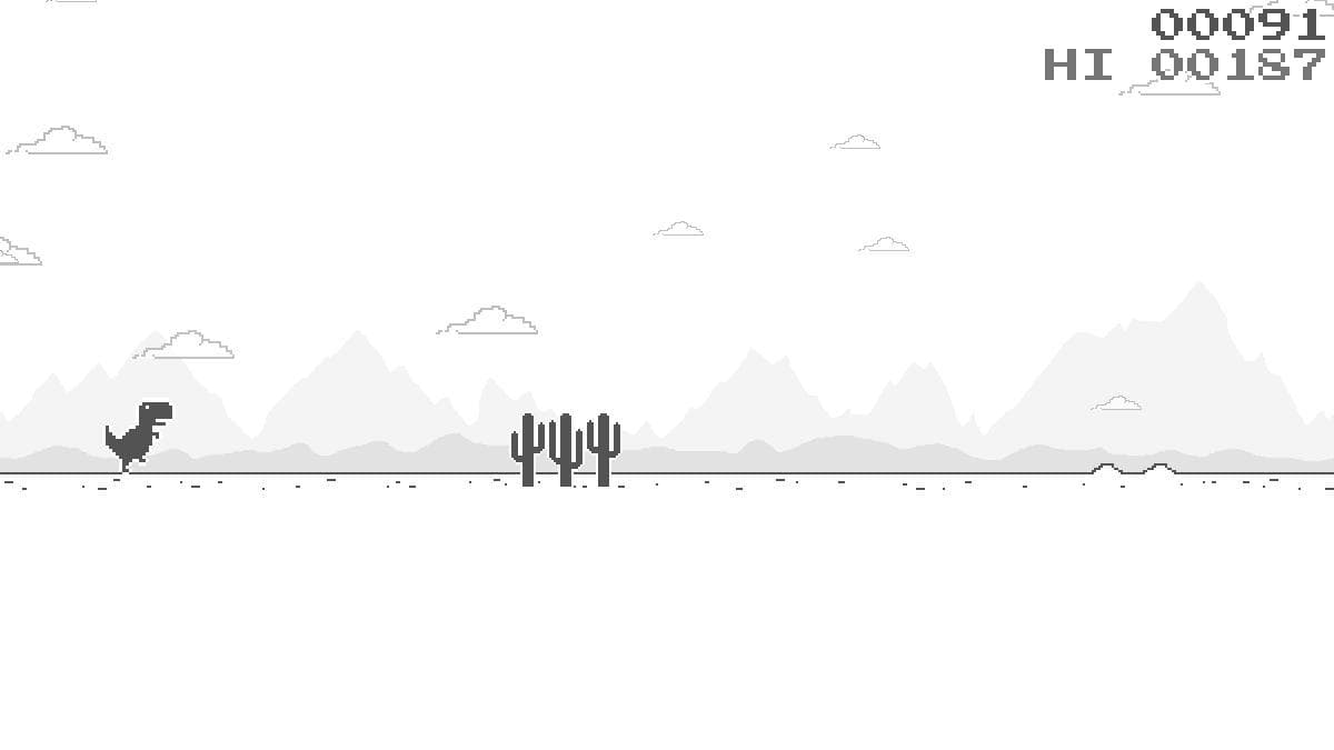 Dino Bus (Chromes T-Rex Runner VS. Desert Bus)
