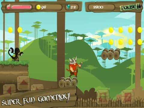 Viking: The Adventure - The best fun free platformer game! screenshot 2