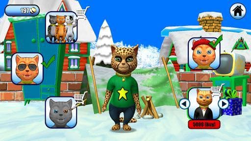 Talking Cat Leo Frozen Ice Fun