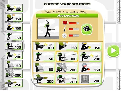 Stickman Army: The Defenders screenshot 3