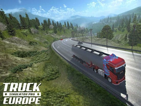 Truck Simulator PRO Europe screenshot 2