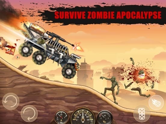 Zombie Hill Racing screenshot 2