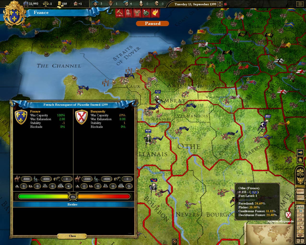 Europa Universalis III: Heir to the Throne screenshot 5