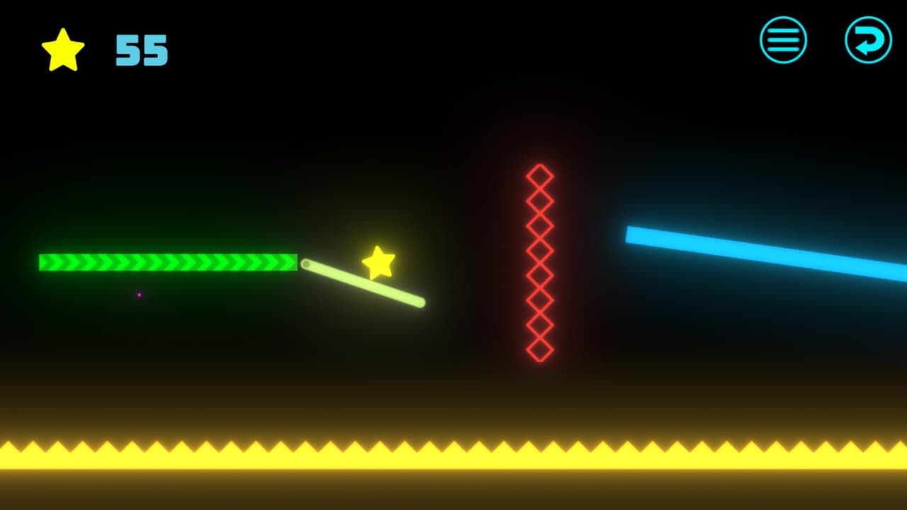 Neon Ball Platformer screenshot 3