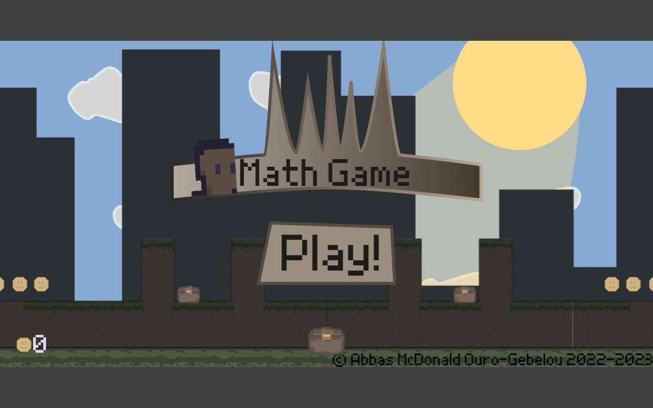 Math Game Platformer Demo screenshot 2