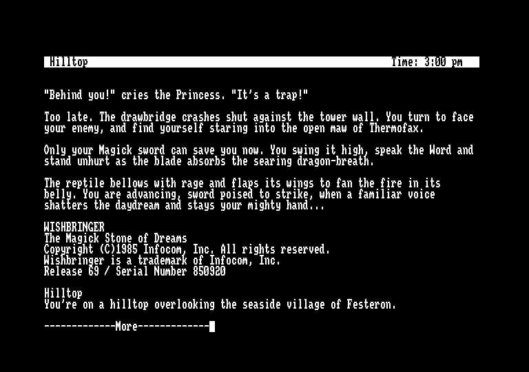 Wishbringer screenshot 4