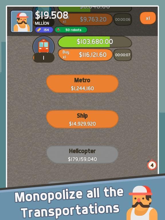 Idle Taxi Capitalist Tycoon screenshot 6