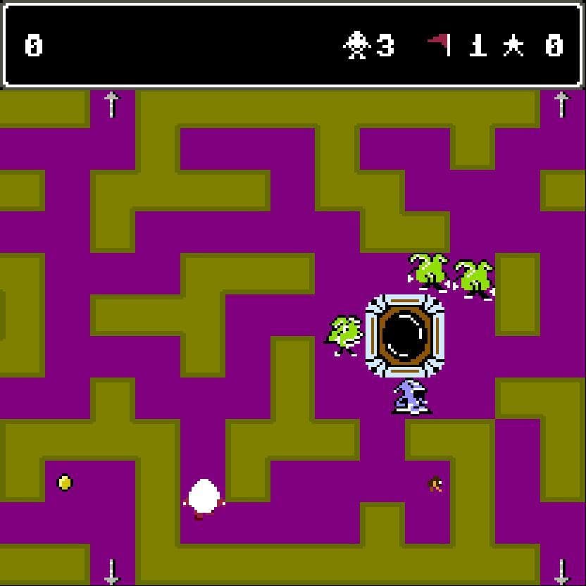 Kwik Snax - C64 remake. screenshot 6
