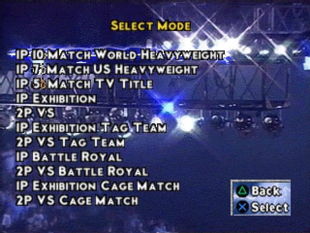 WCW/nWo Thunder screenshot 2