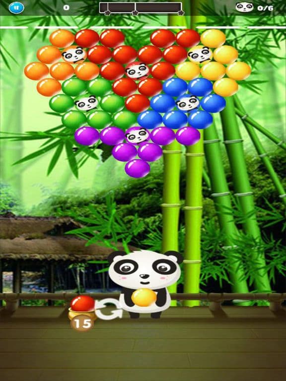 Panda Bubble Shooter Battle screenshot 2