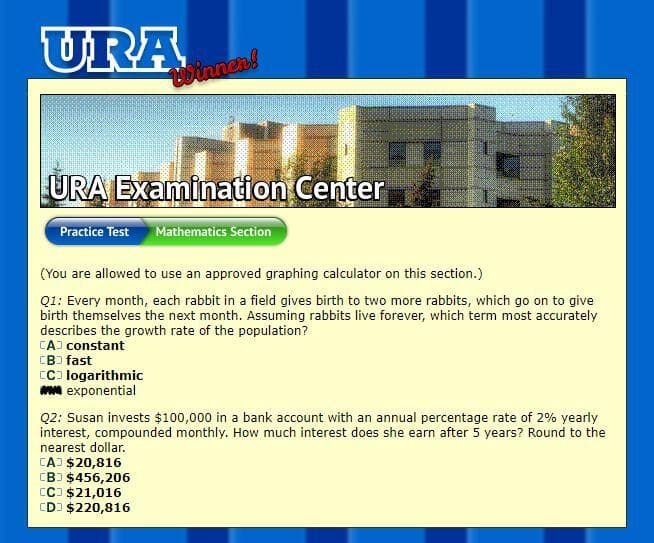 URA Winner!