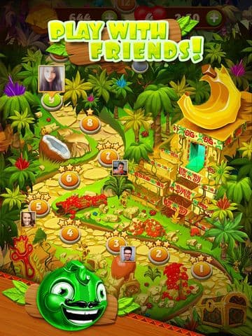 Jungle Jam - Juicy Fruit Match-3 Game screenshot 5