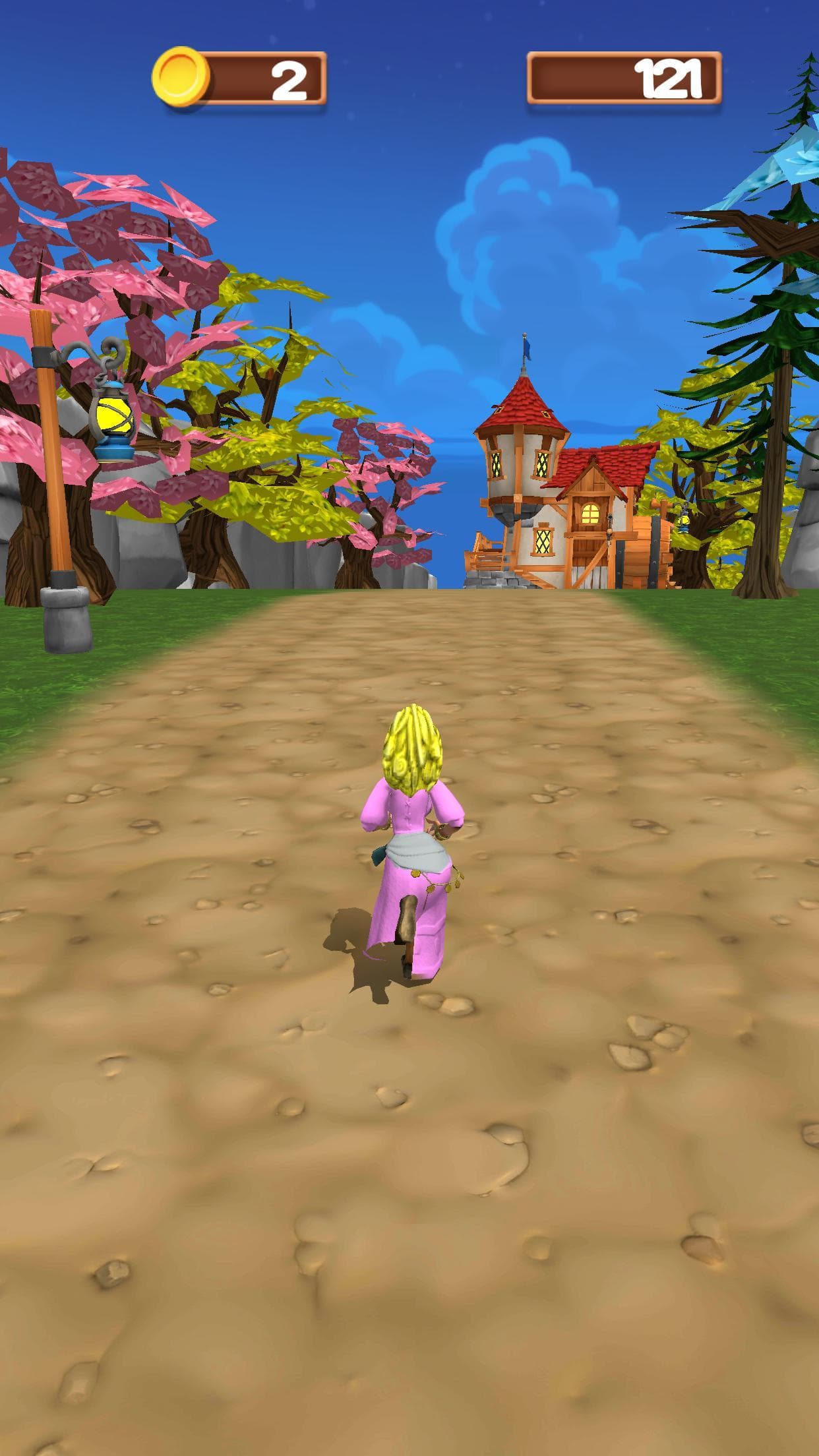 Princess Boo - 3D Run screenshot 3