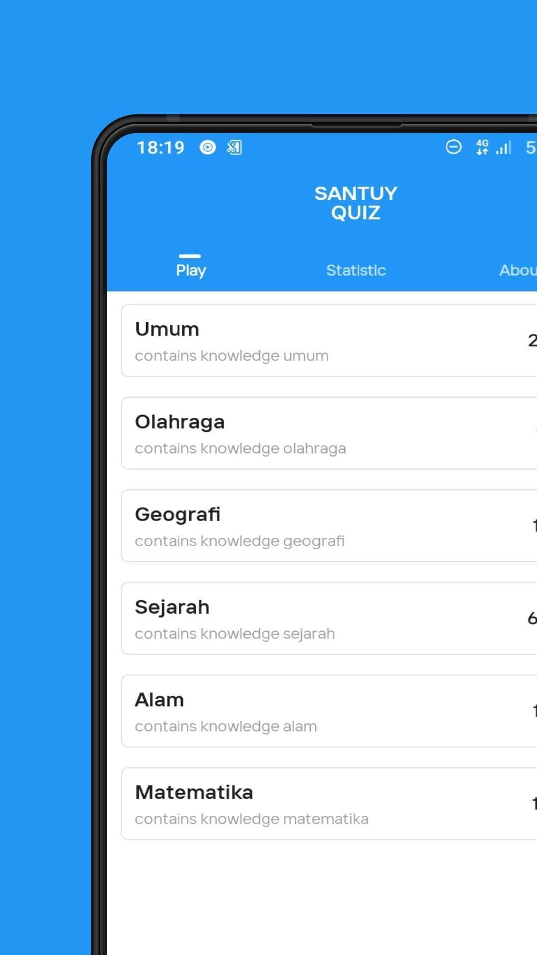 Santuy Quiz screenshot 3