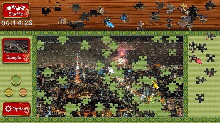 Animated Jigsaws: Beautiful Japanese Scenery screenshot 5