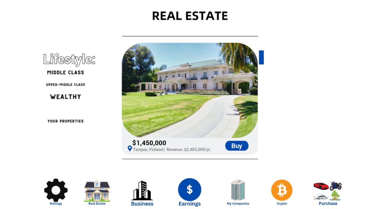 Billionaire Simulator - Rags to Riches screenshot 4