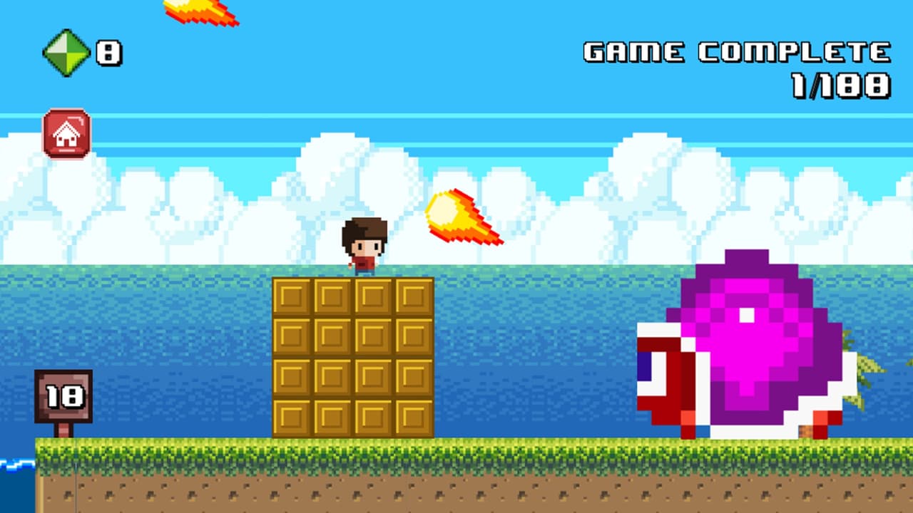Niwashi Kid - Super 8 bit run and fun screenshot 3