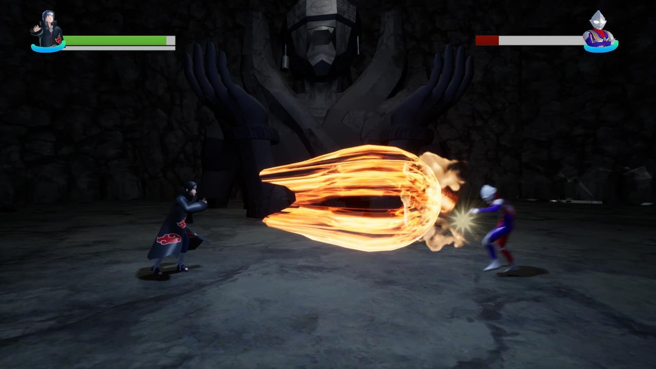 Ultraman VS Akatsuki Fanmade Game JUST FOR FUN :D screenshot 3