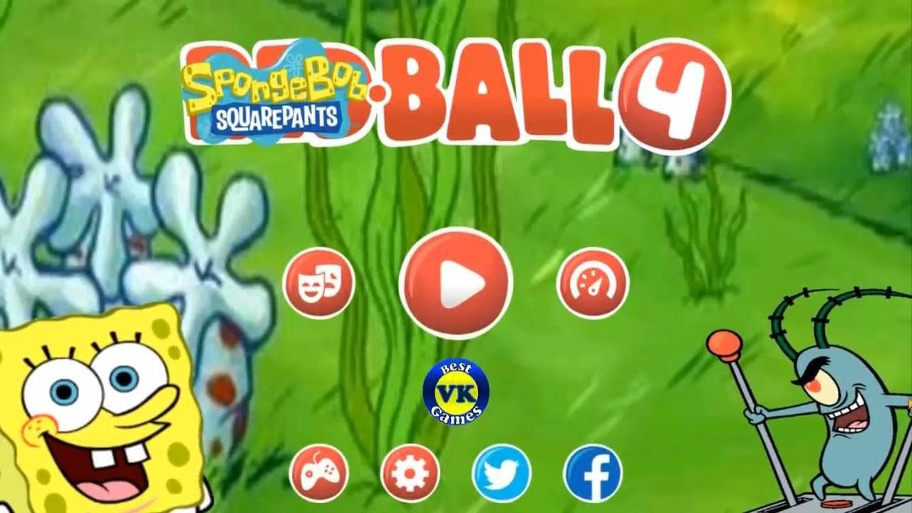Spongebob Ball - Red Ball 4 Mod - VKG screenshot 5