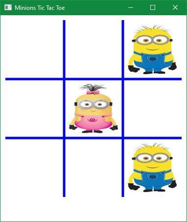 Minions Tic Tac Toe