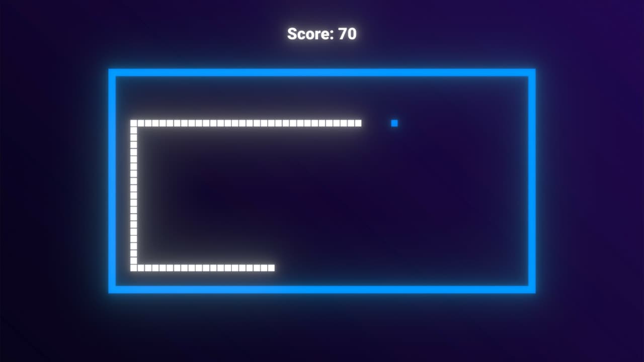 Neon Snake screenshot 2
