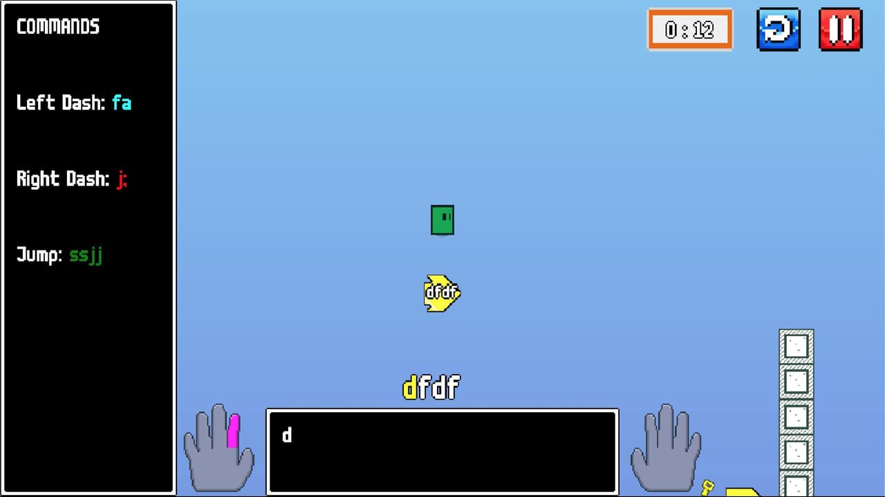 Click Clack Typing Demo
