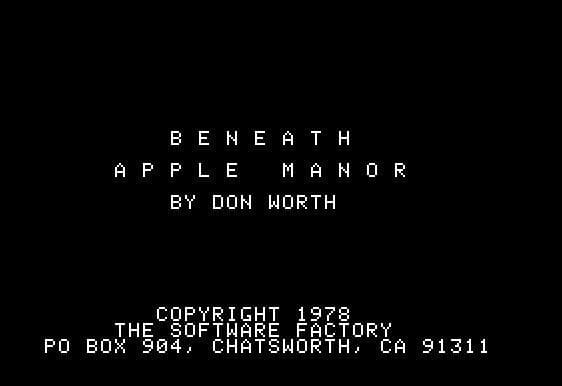Beneath Apple Manor screenshot 4