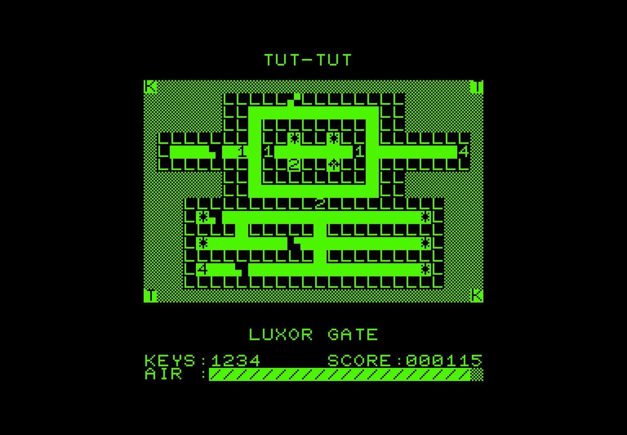 Tut-Tut (Commodore PET) screenshot 4