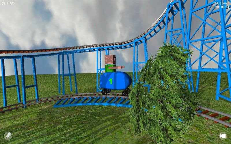 Toy RollerCoaster 3D screenshot 3